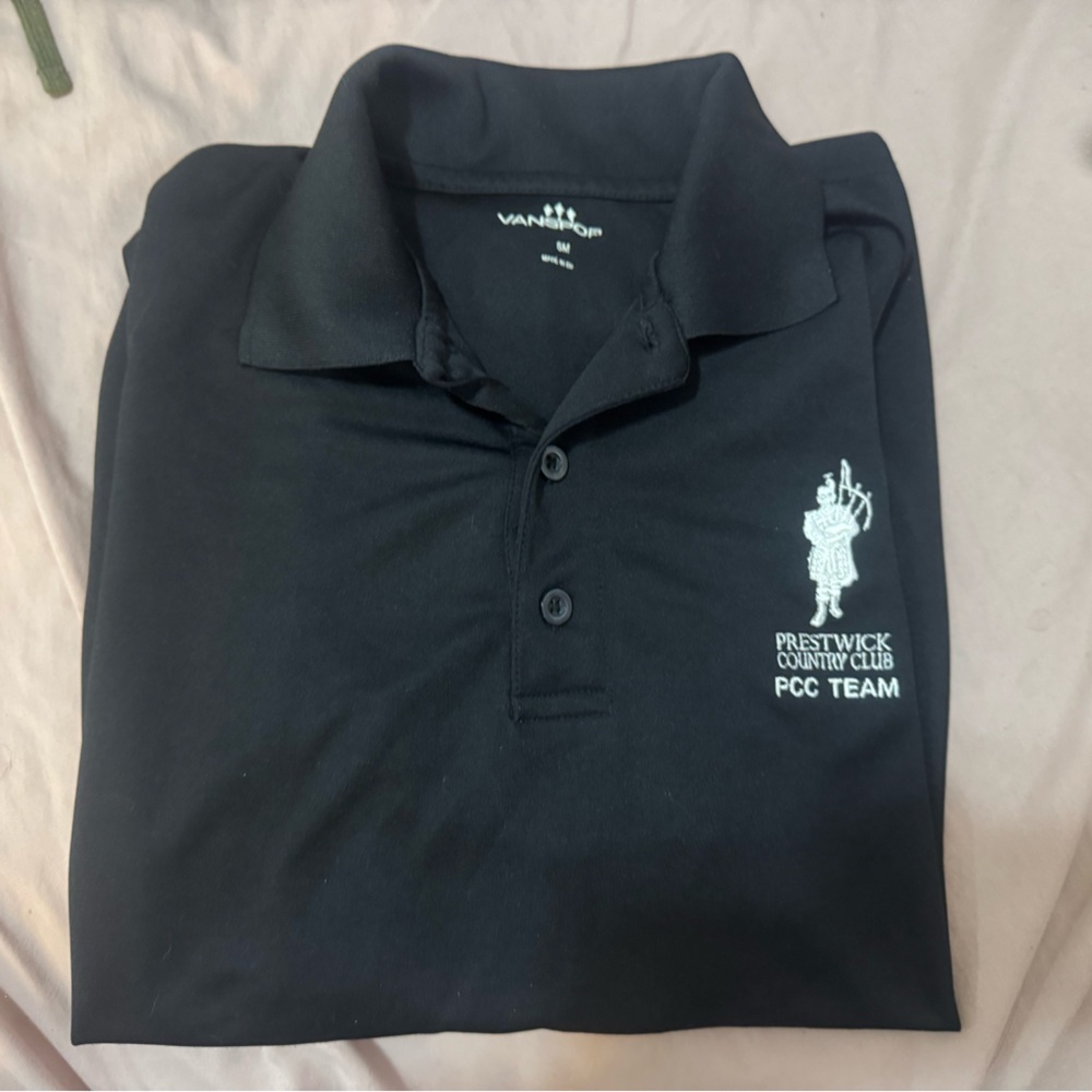 Men's Black Polo Shirt